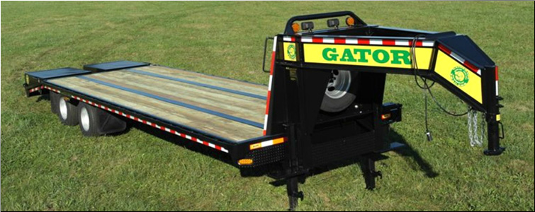 GOOSENECK TRAILER 30ft tandem dual - all heavy-duty equipment trailers special priced  Clinton County, Ohio