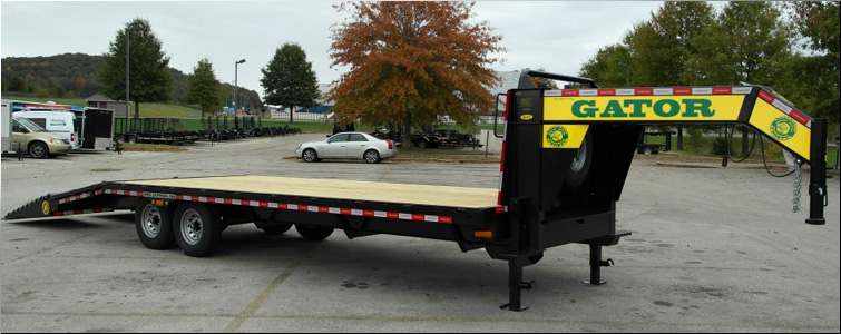 Gooseneck flat bed trailer for sale14k  Clinton County, Ohio